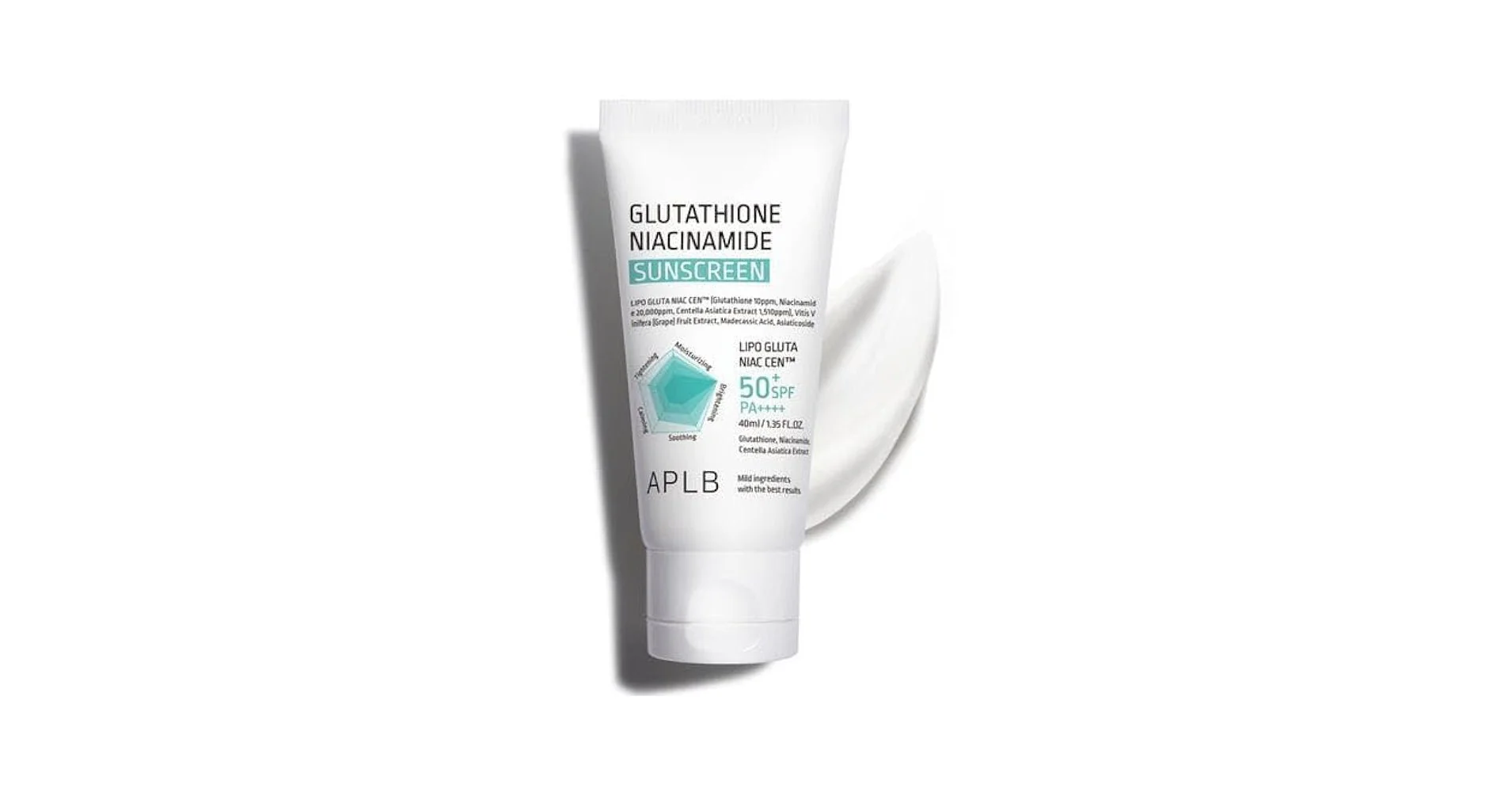 APLB Glutathione Niacinamide Sunscreen SPF50+