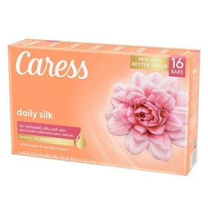 Caress Daily Silk Bar Soap, 16 Pack