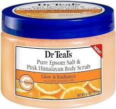 Dr Teal's Pure Epsom Salt & Pink Himalayan Body Scrub