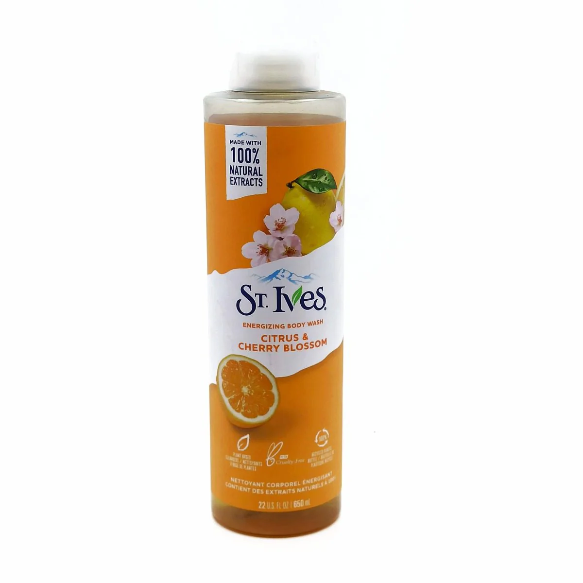St. Ives Citrus & Cherry Blossom Energizing Body Wash