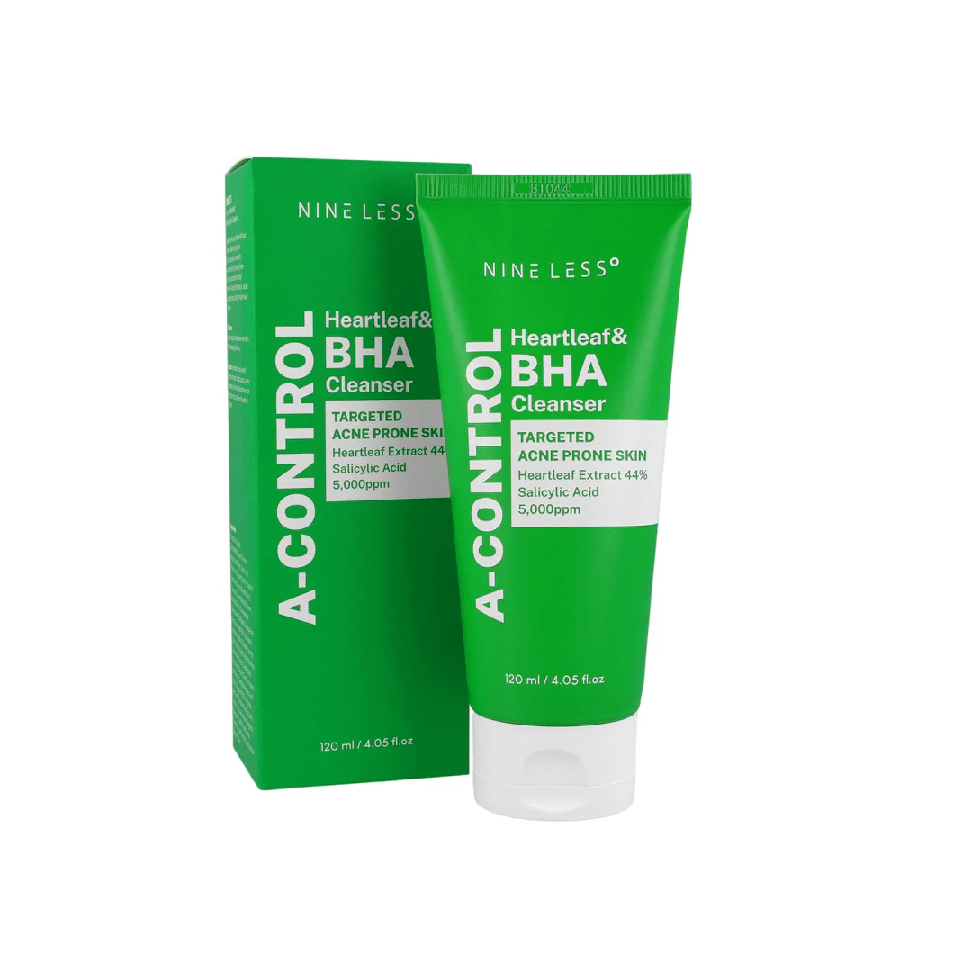 Nine Less A-Control Heartleaf & BHA Cleanser