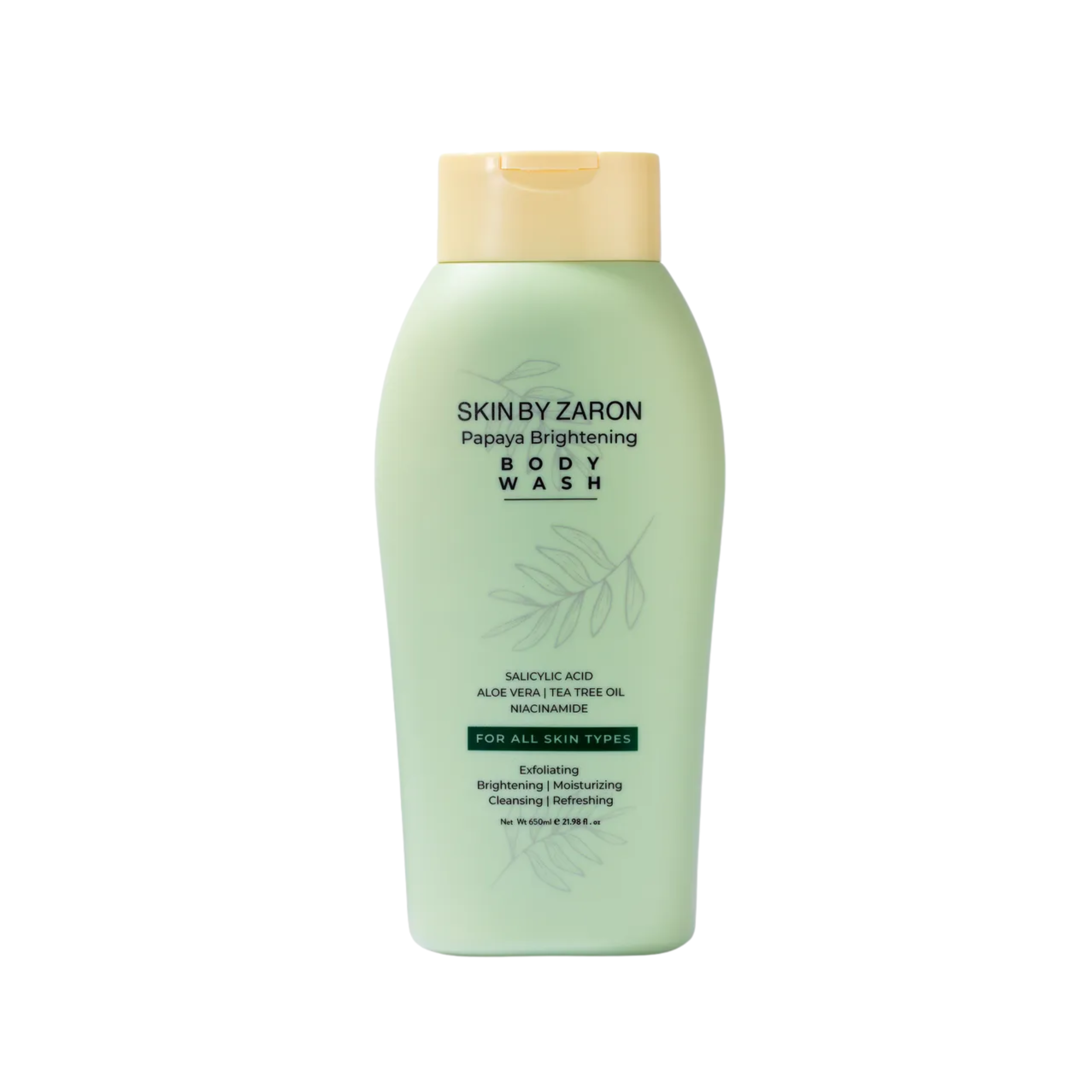 Skin By Zaron Papaya Brightening Body Wash