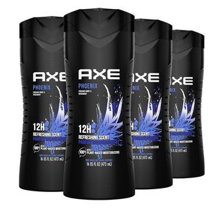 AXE Phoenix Body Wash, 4-Pack