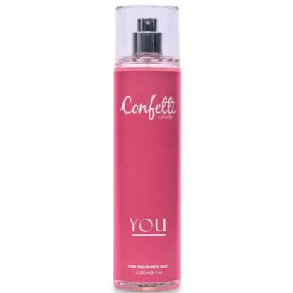 Confetti Ladies Body Fragrance Mist