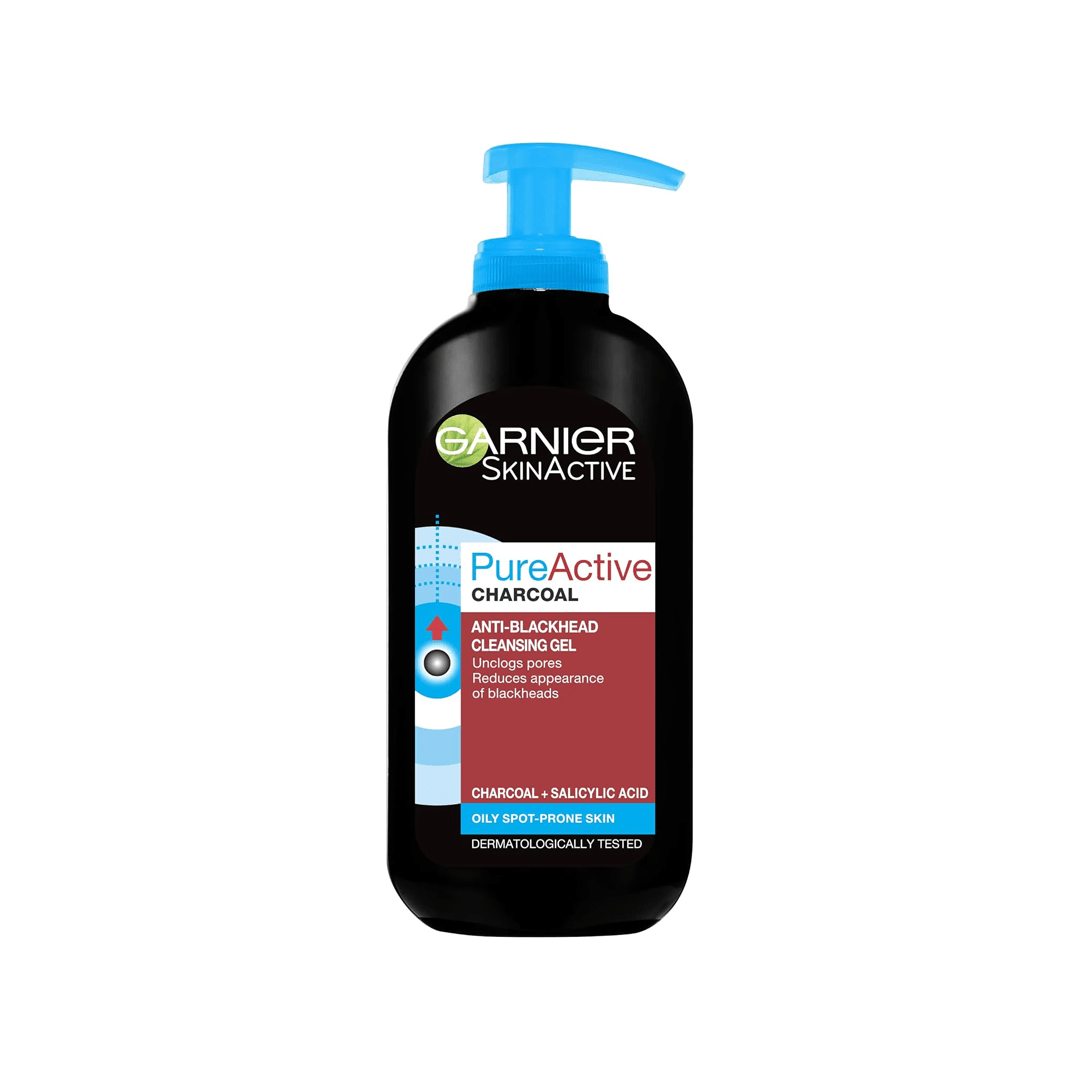 Garnier SkinActive PureActive Charcoal Anti-Blackhead Cleansing Gel
