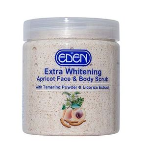 Eden Extra Whitening Apricot Face & Body Scrub