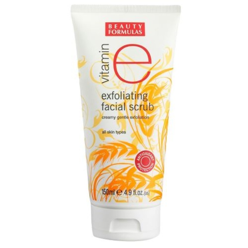 Beauty Formulas Vitamin E Exfoliating Facial Scrub