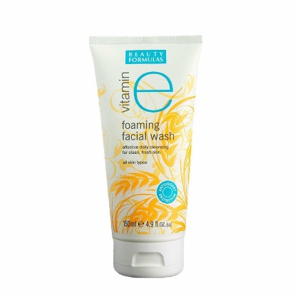 Beauty Formulas Vitamin E Foaming Facial Wash