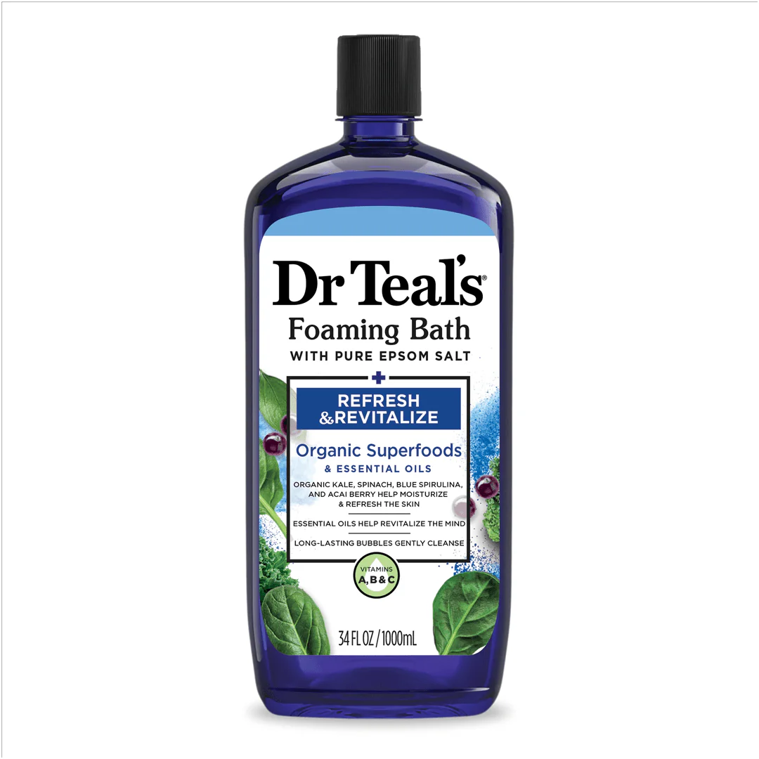 Dr Teal's Foaming Bath with Pure Epsom Salt