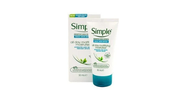 Simple All Day Mattifying Moisturiser
