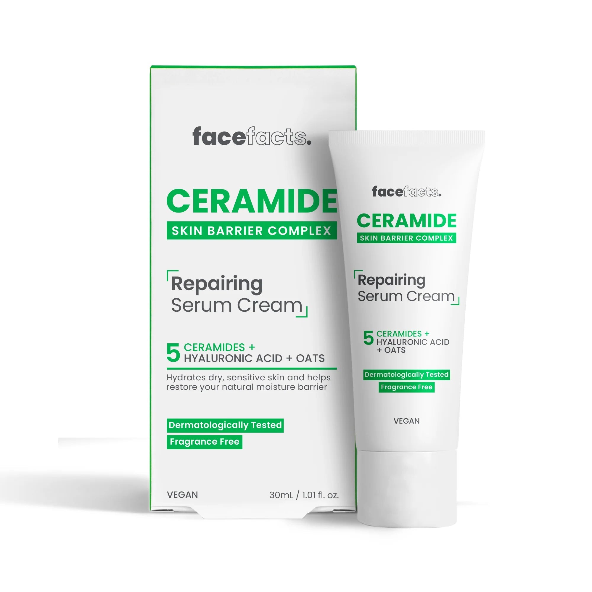 Face Facts Ceramide Repairing Serum Cream