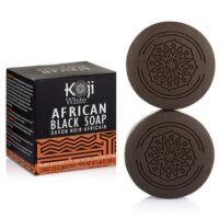 Koji White African Black Soap