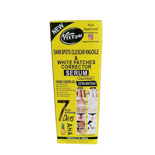 Veet Gold Dark Spots Old Scar Knuckle & White Patches Corrector Serum