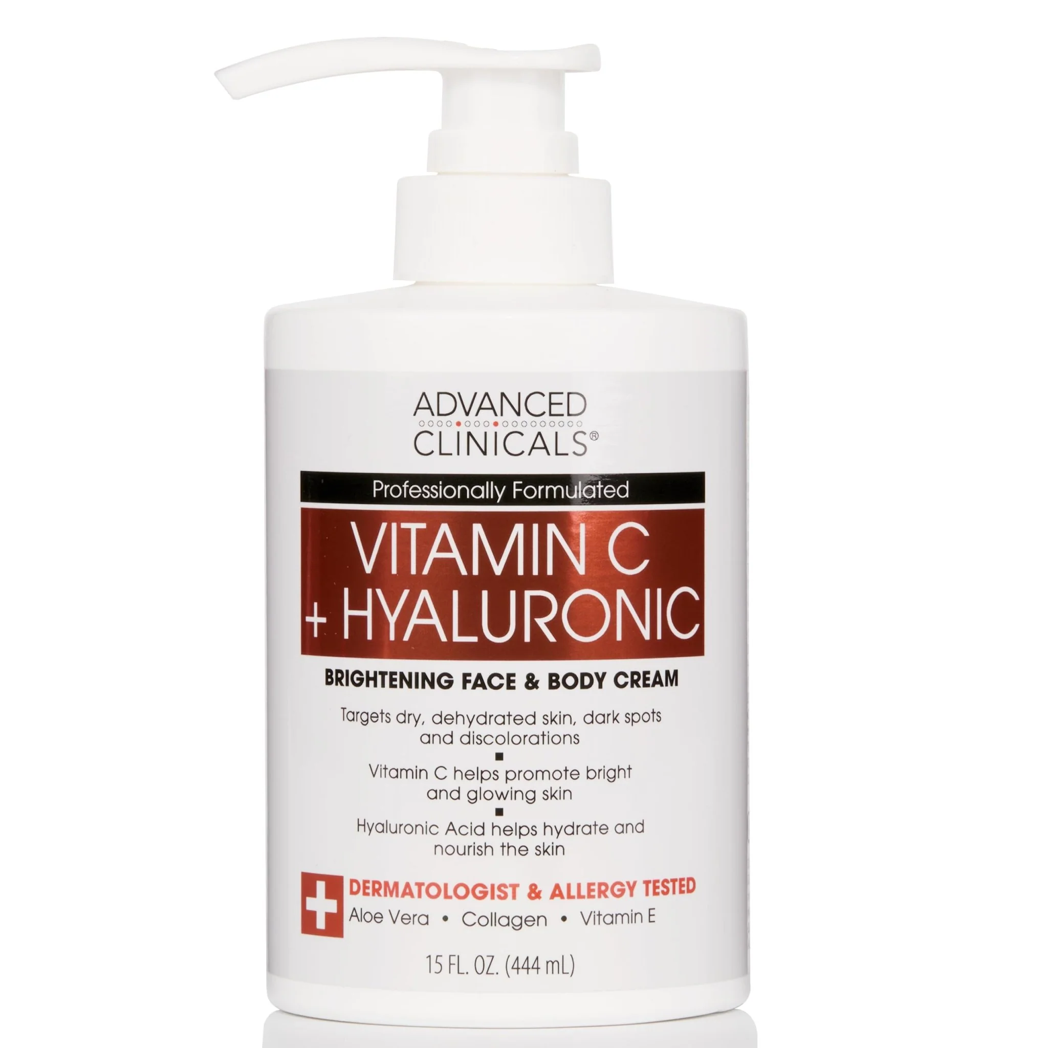 Vitamin C + Hyaluronic Brightening Face & Body Cream