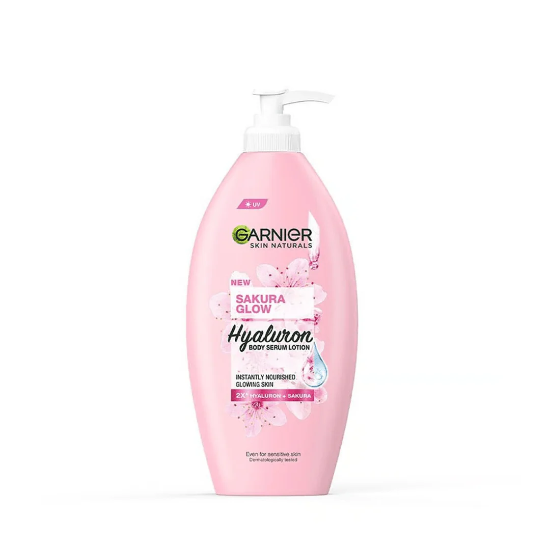 Garnier Skin Naturals Sakura Glow Hyaluron Body Serum Lotion