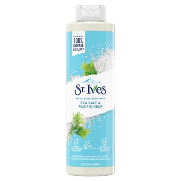 St. Ives Exfoliating Body Wash Sea Salt & Pacific Kelp