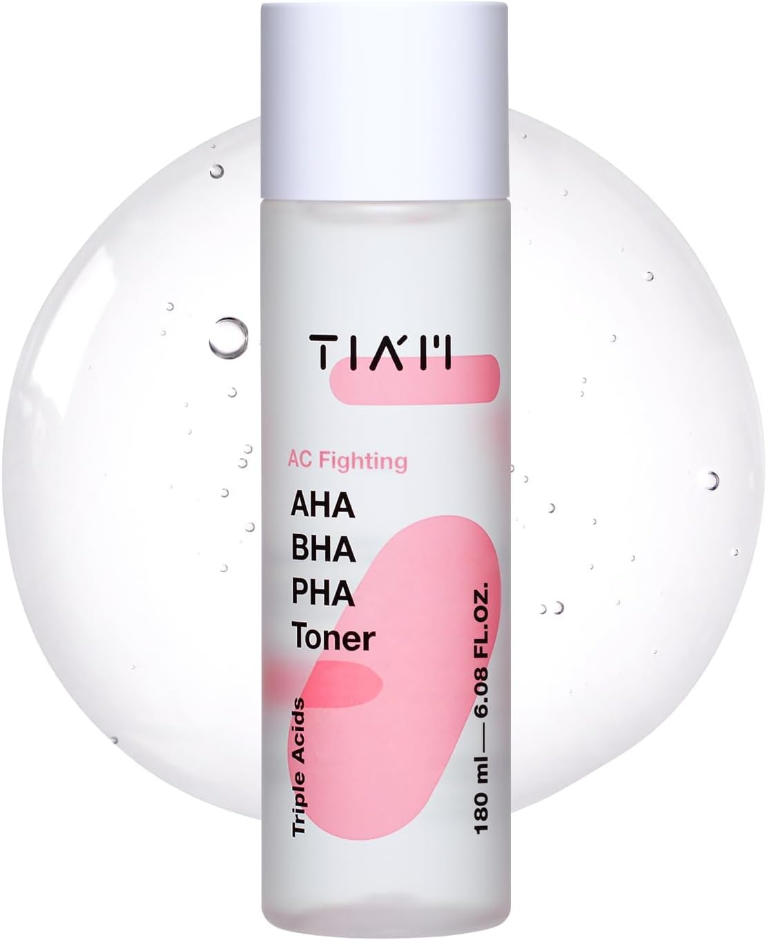 Tiam AC Fighting AHA BHA PHA Toner Triple Acids 180ml