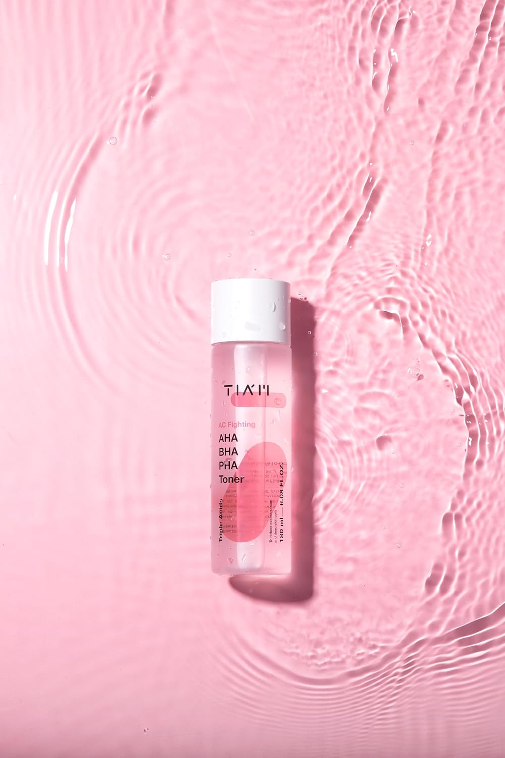 Tiam AC Fighting AHA BHA PHA Toner Triple Acids 180ml