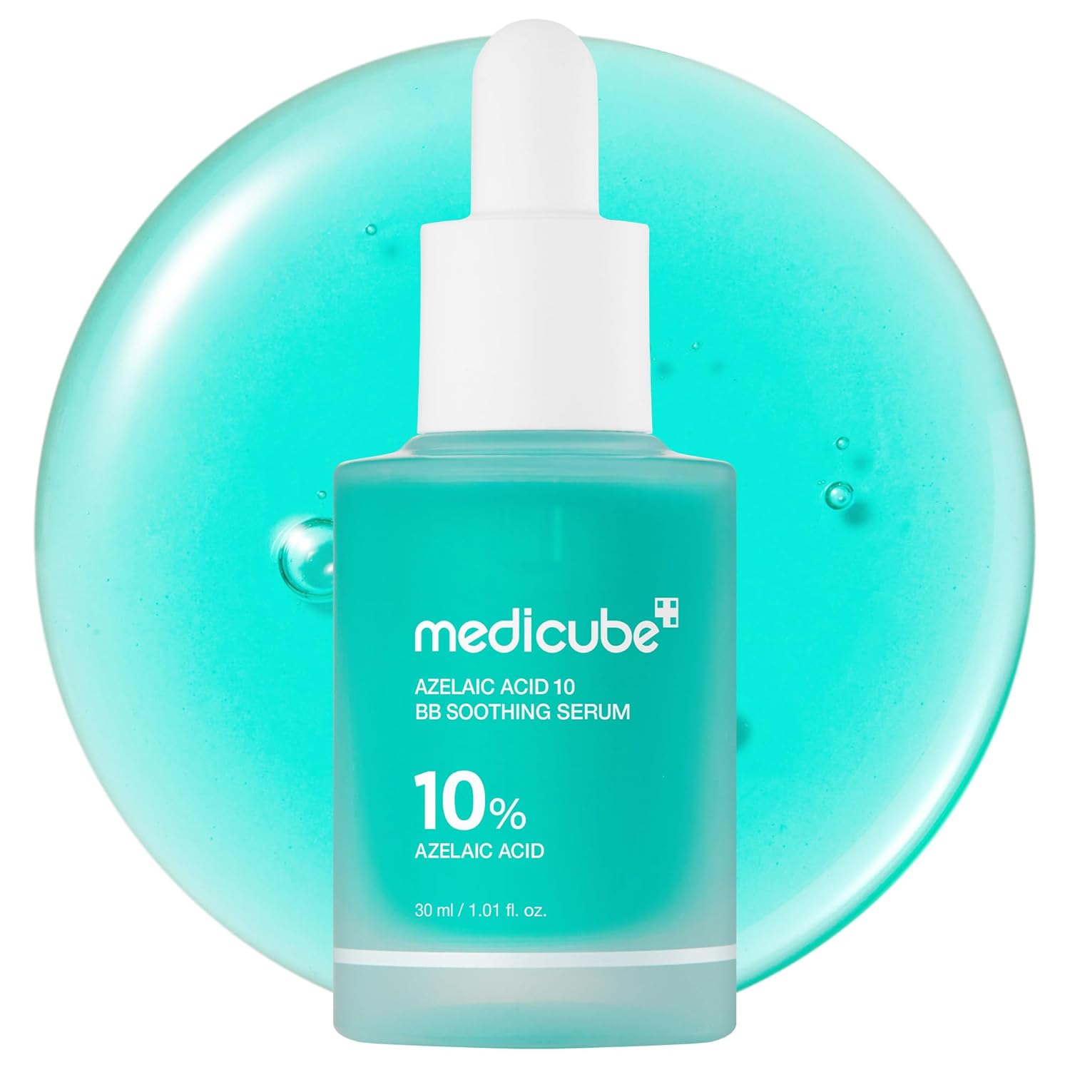 medicube Azelaic Acid 10 Soothing Serum | Clarifying Serum for Troubled & Oily-Prone Skin with B3+B5 | Stressed Skin Calming & Post-Blemish Tone Care | Korean Skincare 30ml, 1.01 fl oz
