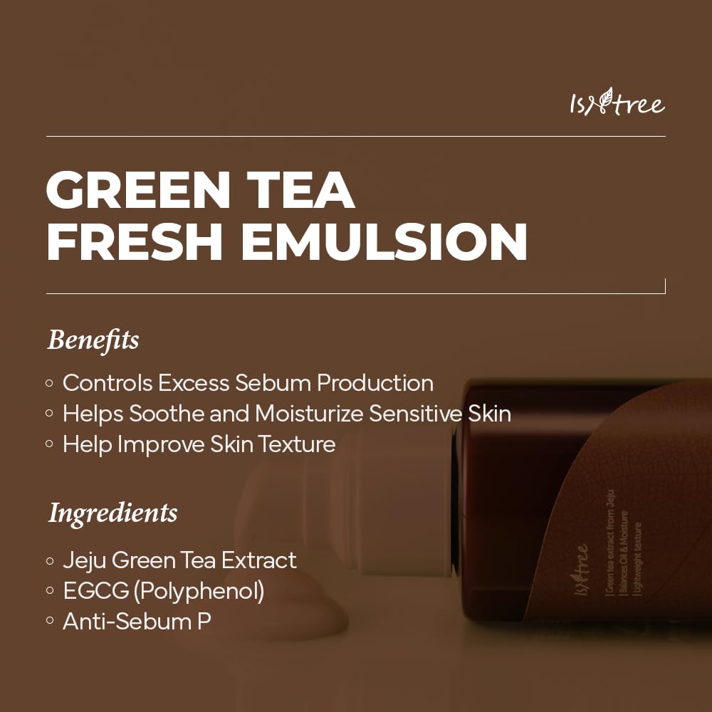 Isntree Green Tea Fresh Emulsion 120ml