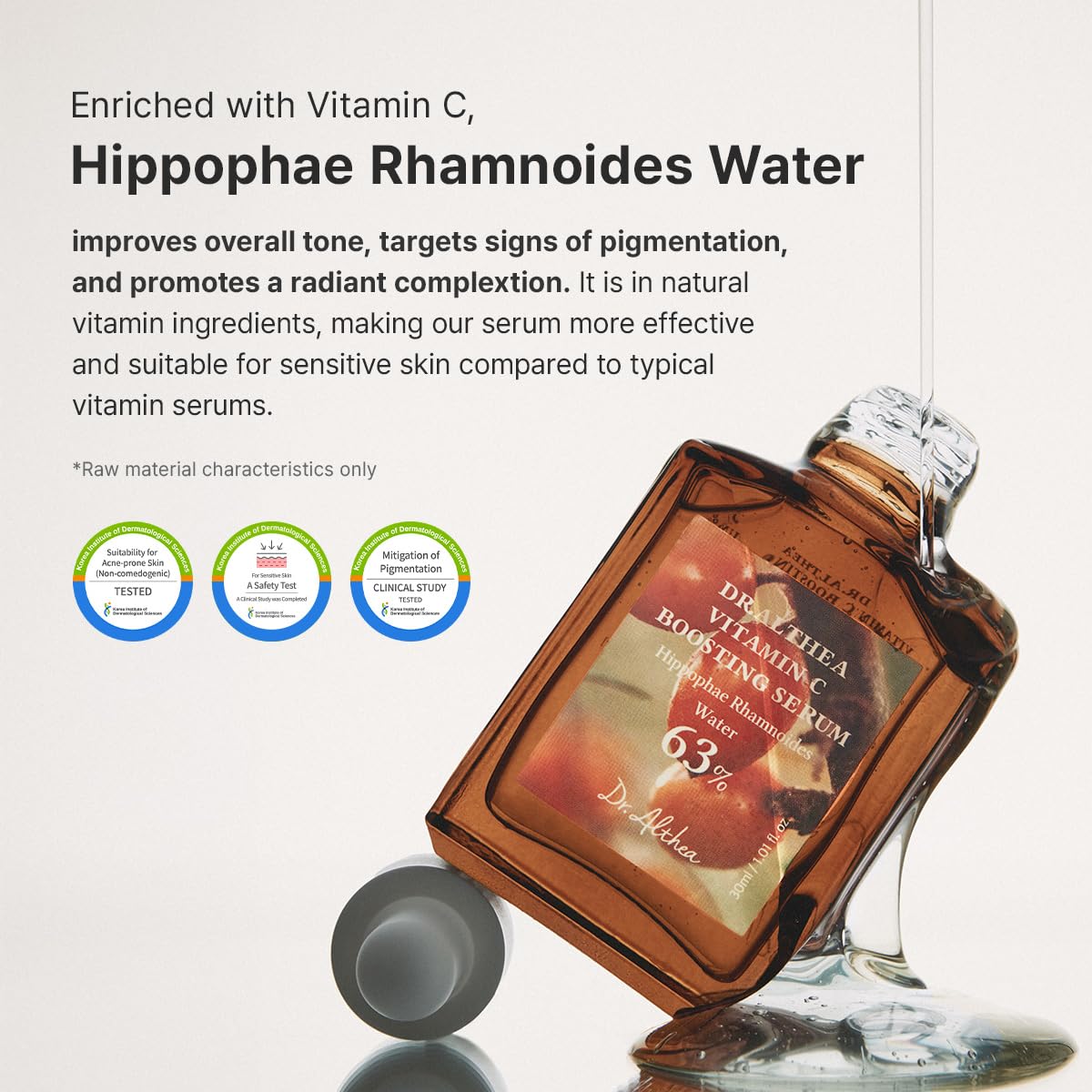 Dr.Althea Vitamin C Boosting Serum | Tranexamic acid (TXA) & Niacinamide to Helps Remove Dark Spots & Uneven Skin Tone | Daily Face Serum for All Skin Types | Korean Vegan Skin Care