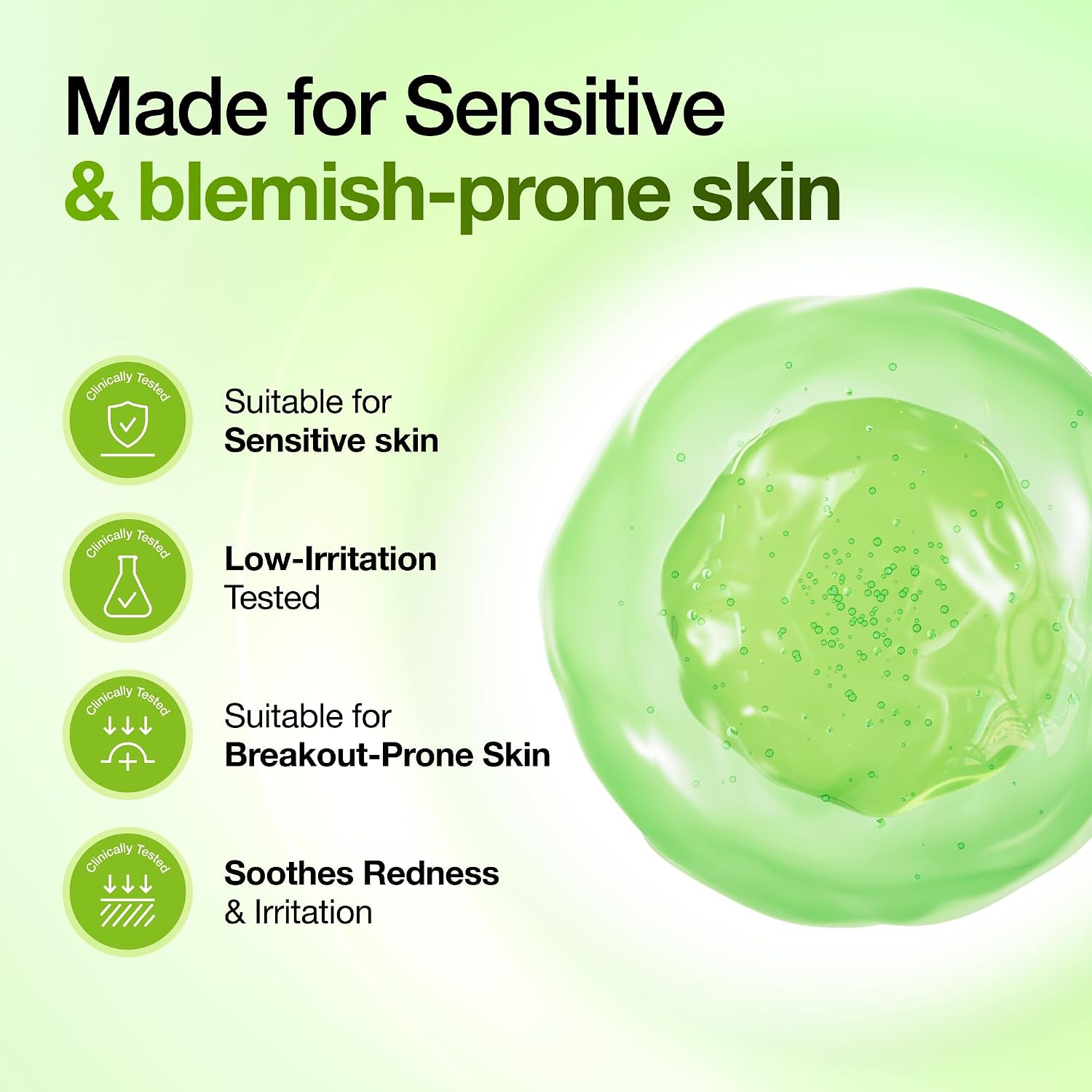 Anua Azelaic Acid 10 Hyaluron Redness Soothing Serum, Facial Serum for Blemish-Prone & Oily-Prone Skin, Lightweight & Hydrating Blemish Care, Hyaluronic Acid, Korean Skincare, 1.01 fl oz.