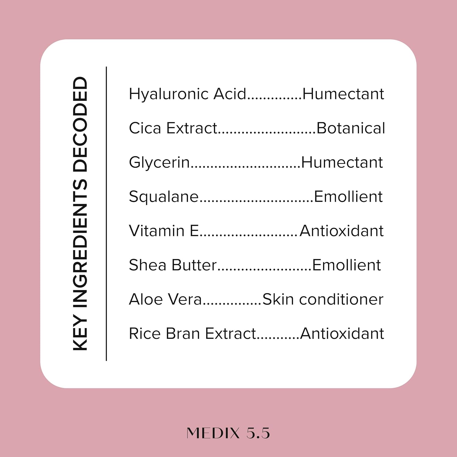 Medix 5.5 Hyaluronic Acid + Vitamin E Cream Body Lotion & Face Moisturizer | Hydrating Dry Skin Firming Lotion Minimizes Look Of Wrinkles, Stretch Marks, & Crepey Skin | Skin Care Products | 15 Fl Oz