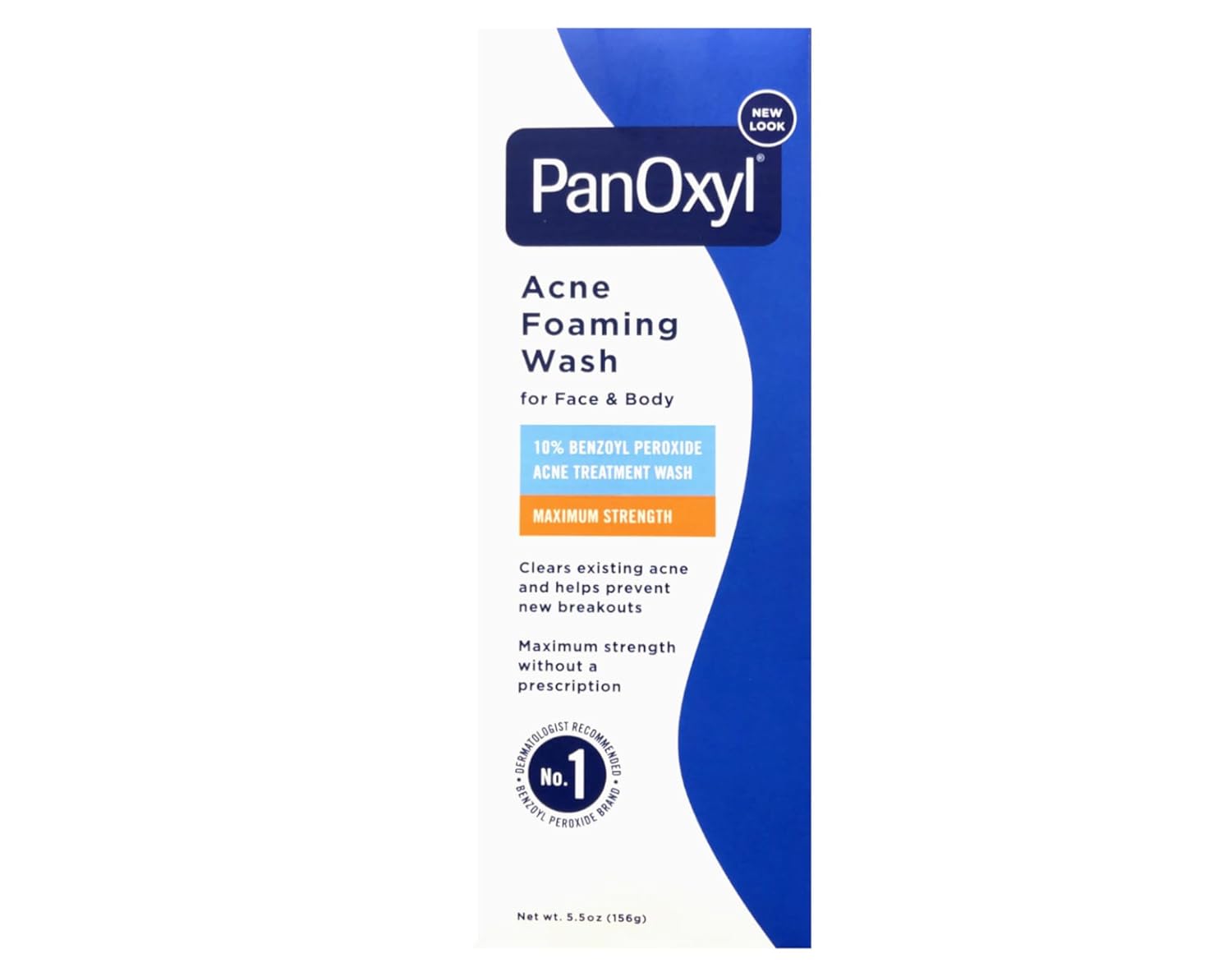 PanOxyl 10% Acne Foaming Wash 5.5 Ounce