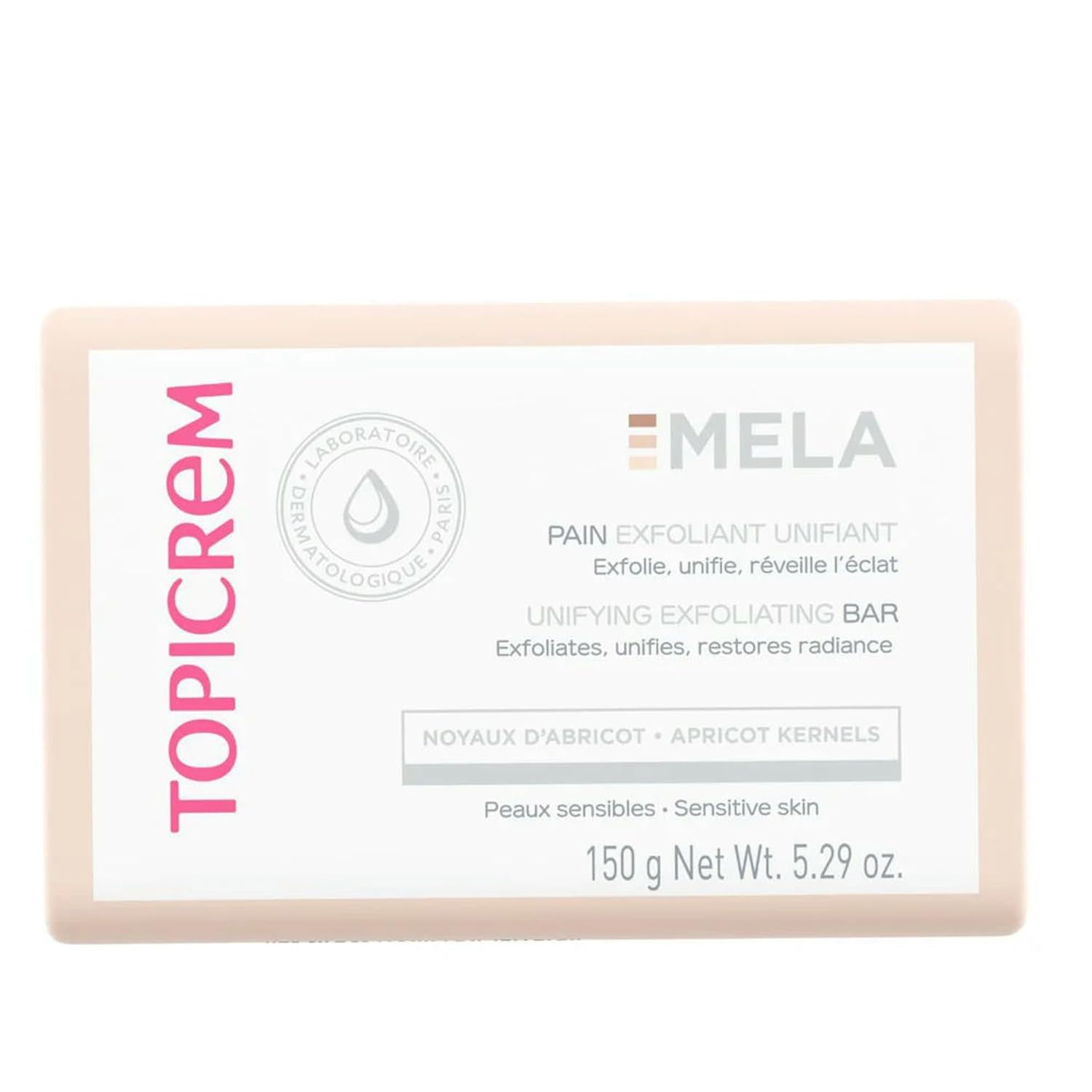 Topicrem Mela Unifying Lightening Exfoliating Soap Bar