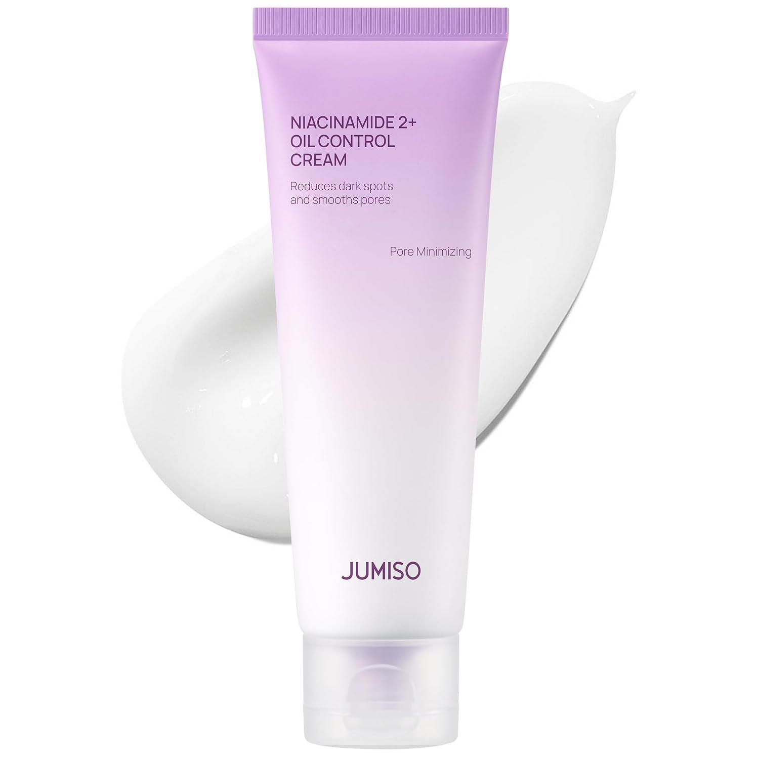 JUMISO Niacinamide Oil Control Matte Gel Cream for Oily Skin 2.7 fl.oz | Water-gel with TXA, glutathione & 10 hyaluronics controls shine and blurs pores-matte outside, hydrated inside. Makeup primer