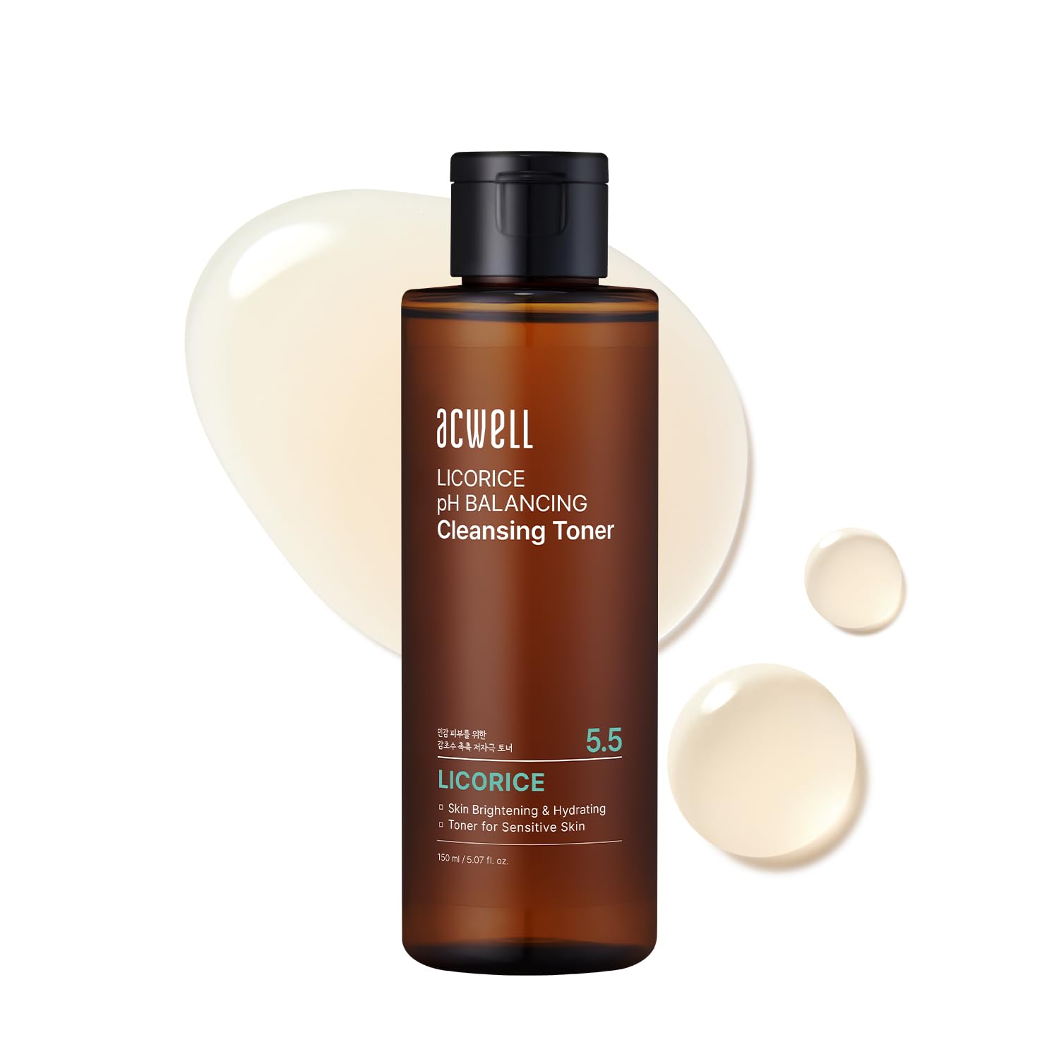 Acwell 5.5 Licorice pH Balancing Cleansing Toner 150ml