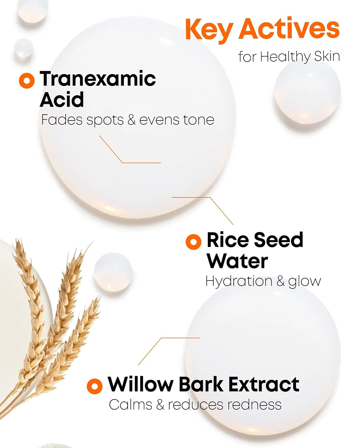 NINELESS Mela-Pro Rice & TXA Toner - Niacinamide and Glutathione - Soothing & Moisturizing - Korean Skincare, 6.76 fl.oz
