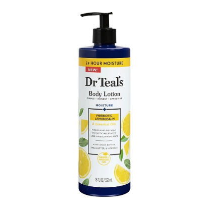 Dr Teal's Body Lotion Prebiotic Lemon Balm