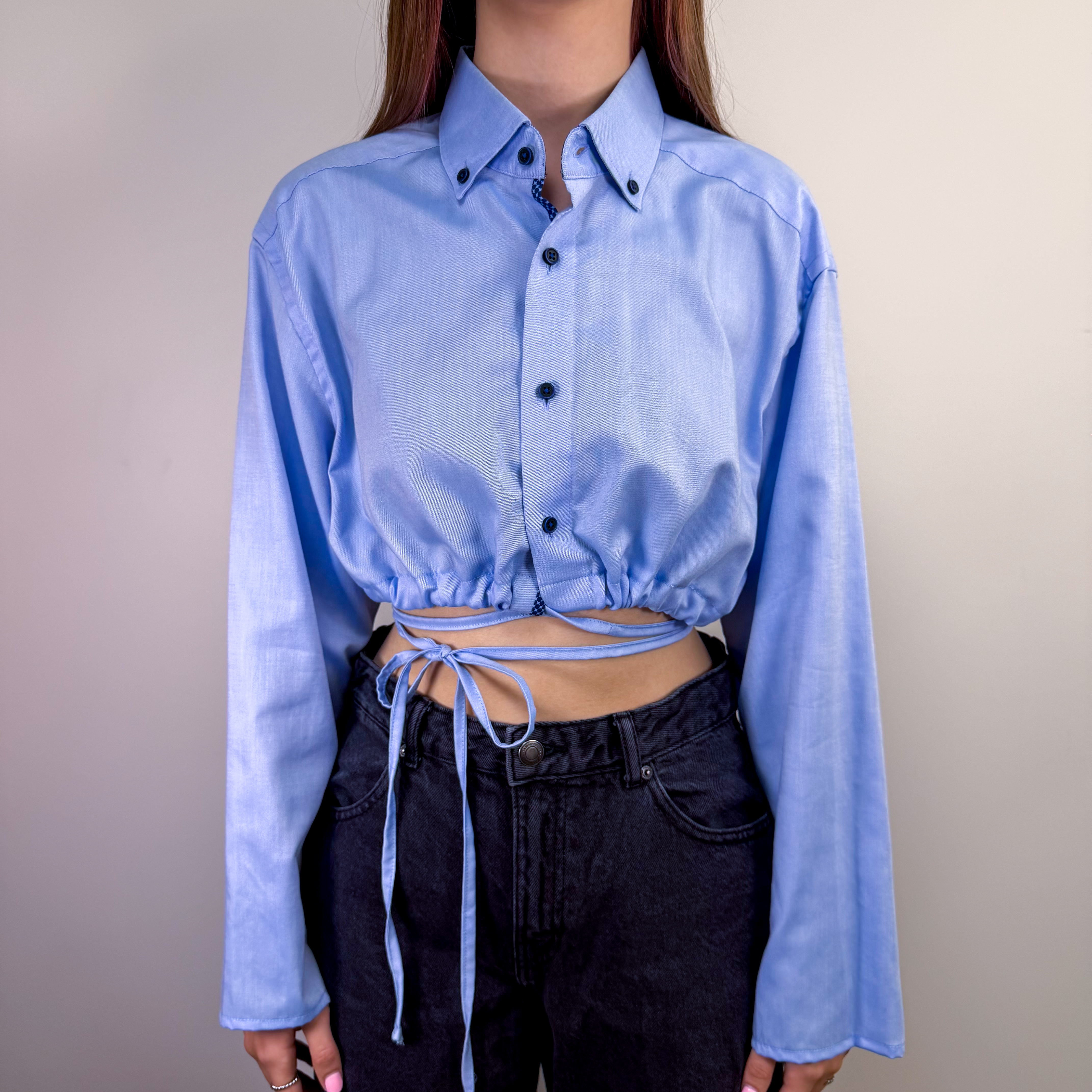 Perdaryti surišami marškiniai