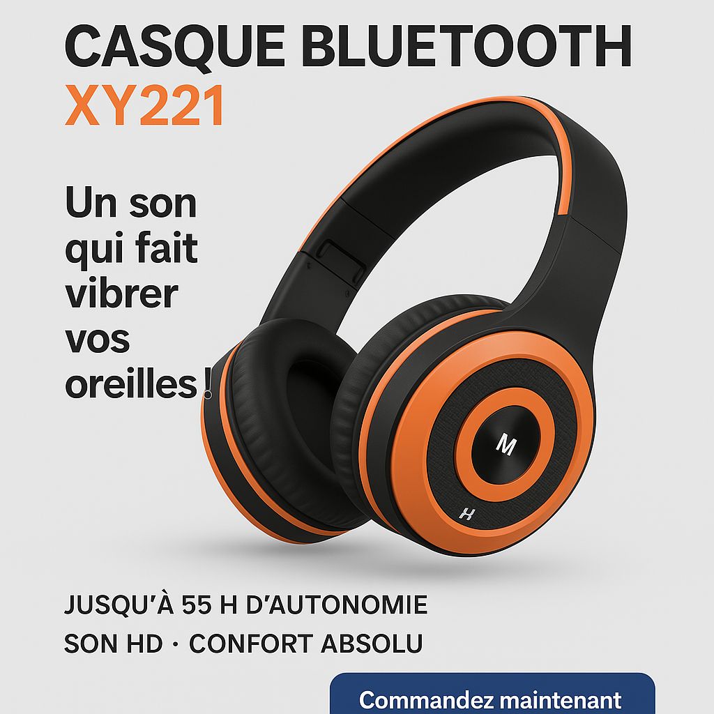 Casque Bluetooth XY221