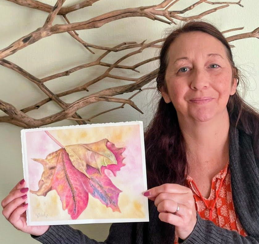 Maple Leaf Watercolour Tutorial