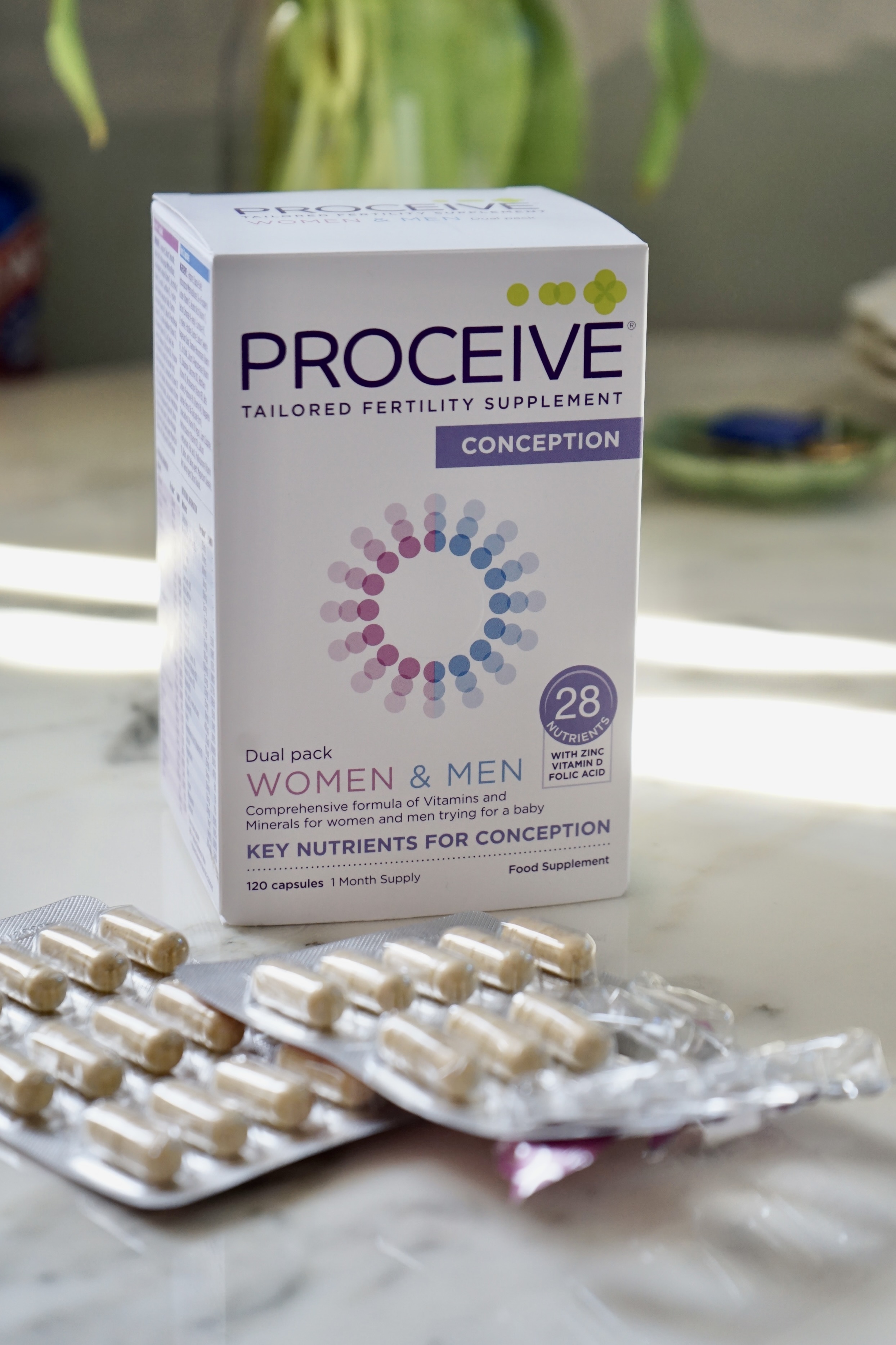 Proceive® Women & Men Dual Pack – Fertility Supplements for Couples Trying to Conceive