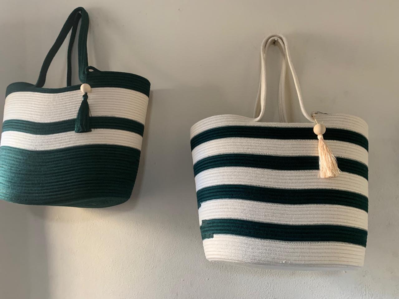 Shopper Bags in Green