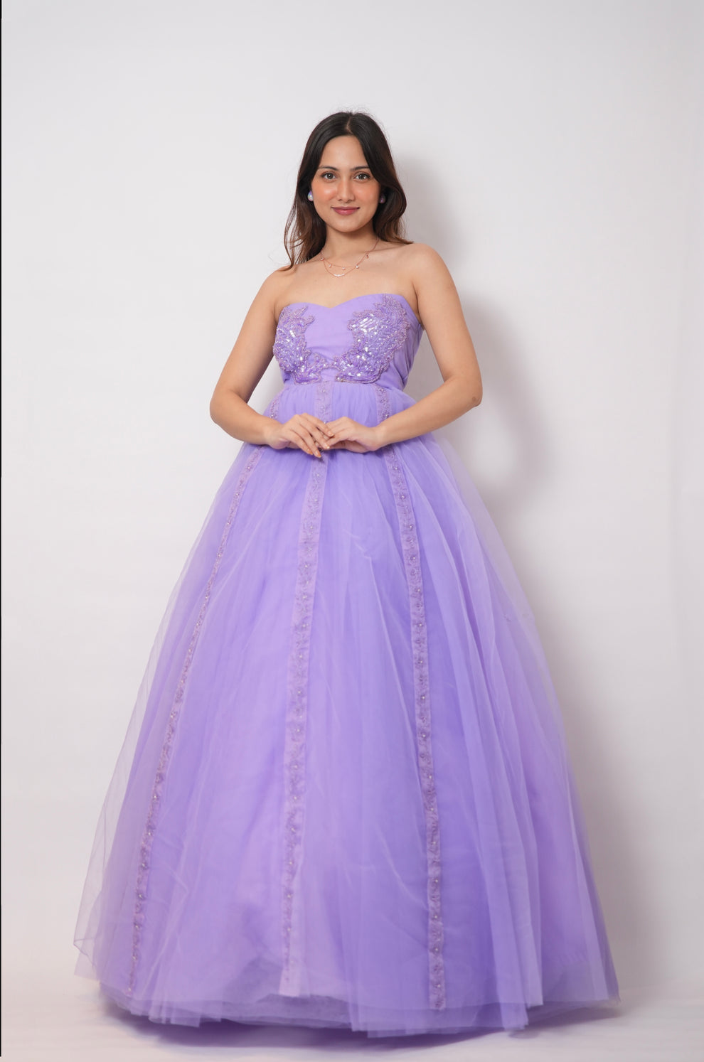 Lavender Ball Gown