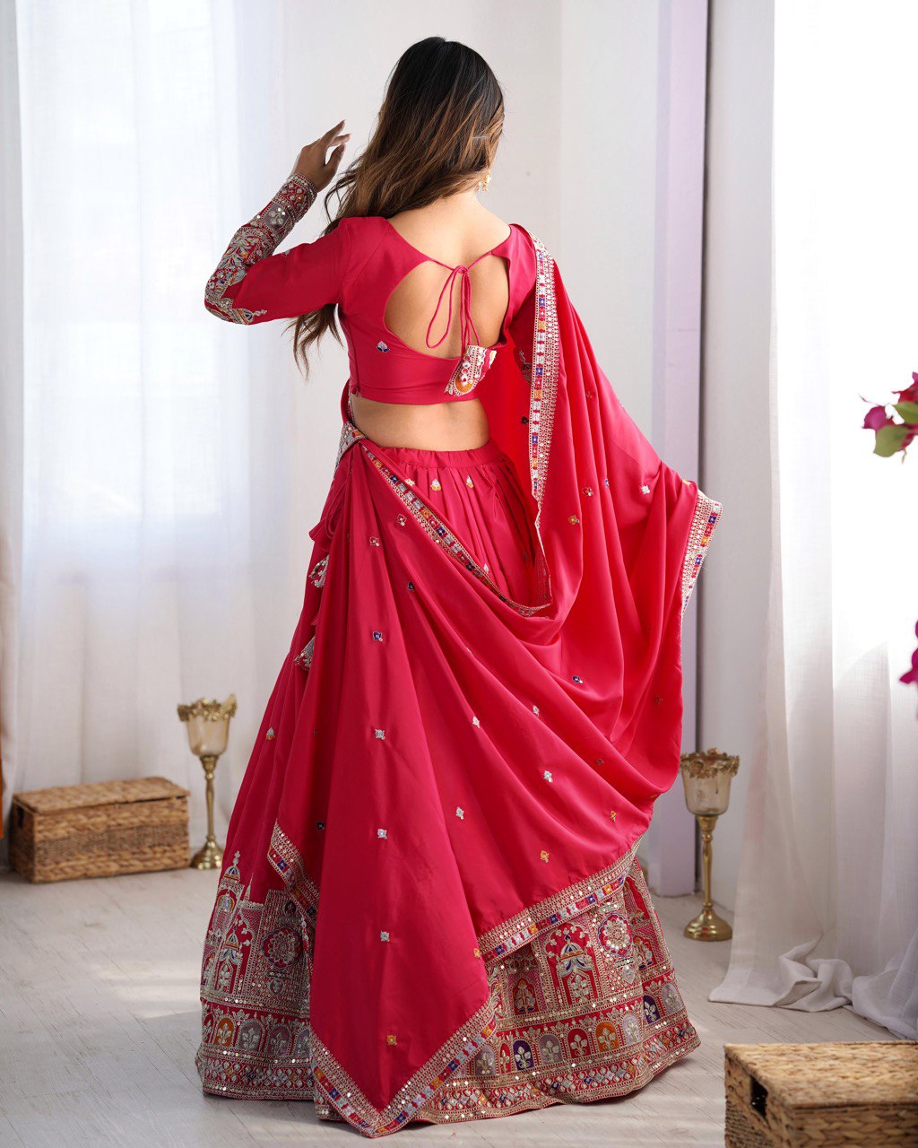 Traditional Fully Stitched Lehenga