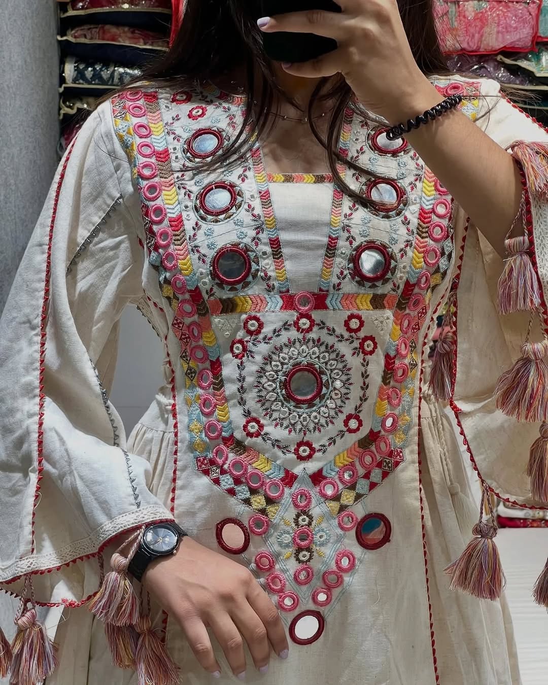 Embroidered Festive Suit