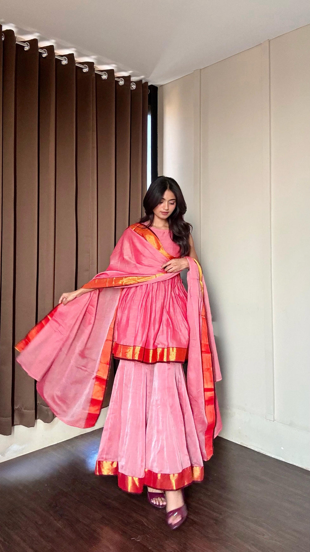 Traditional Sharara Suit Set 