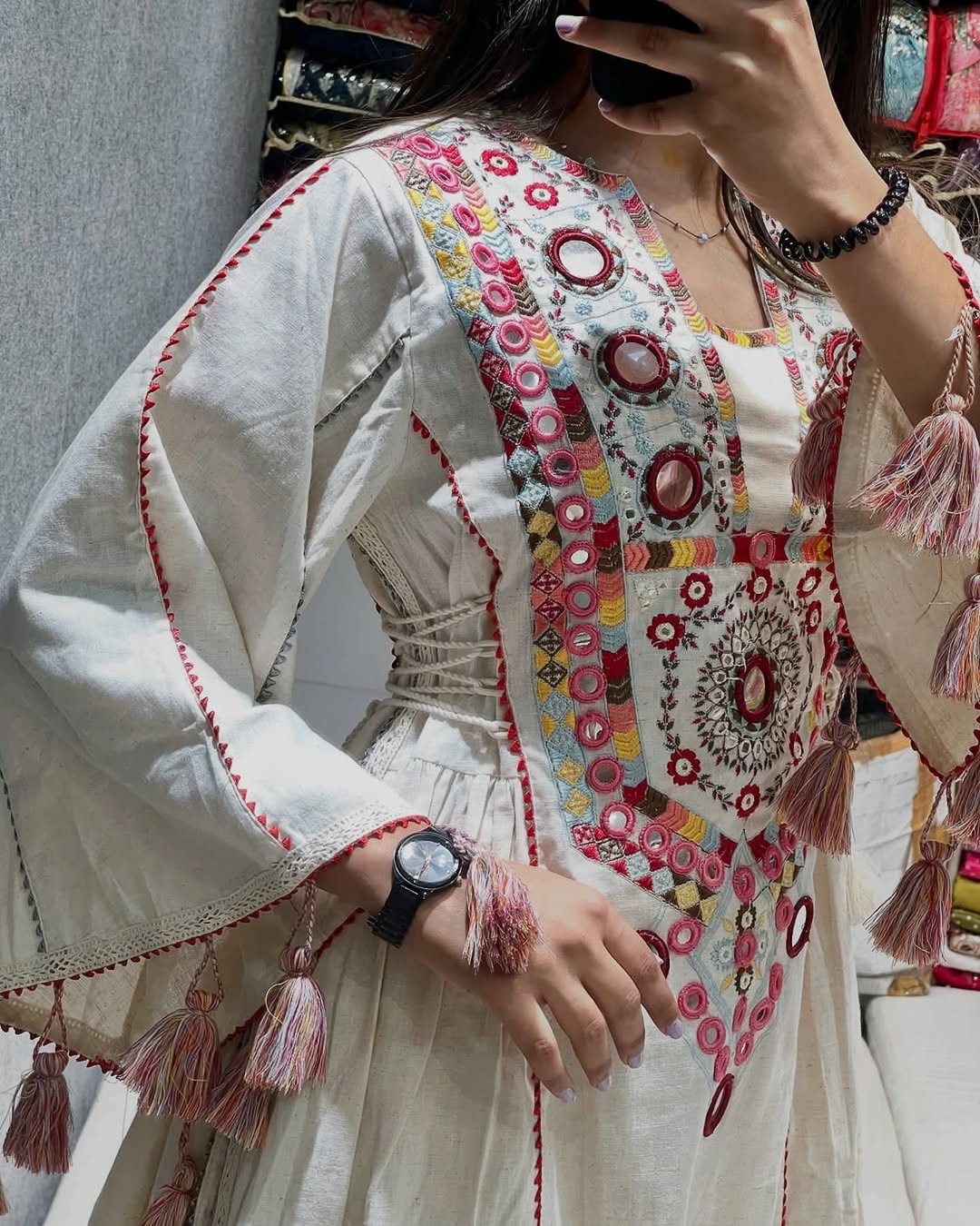 Embroidered Festive Suit