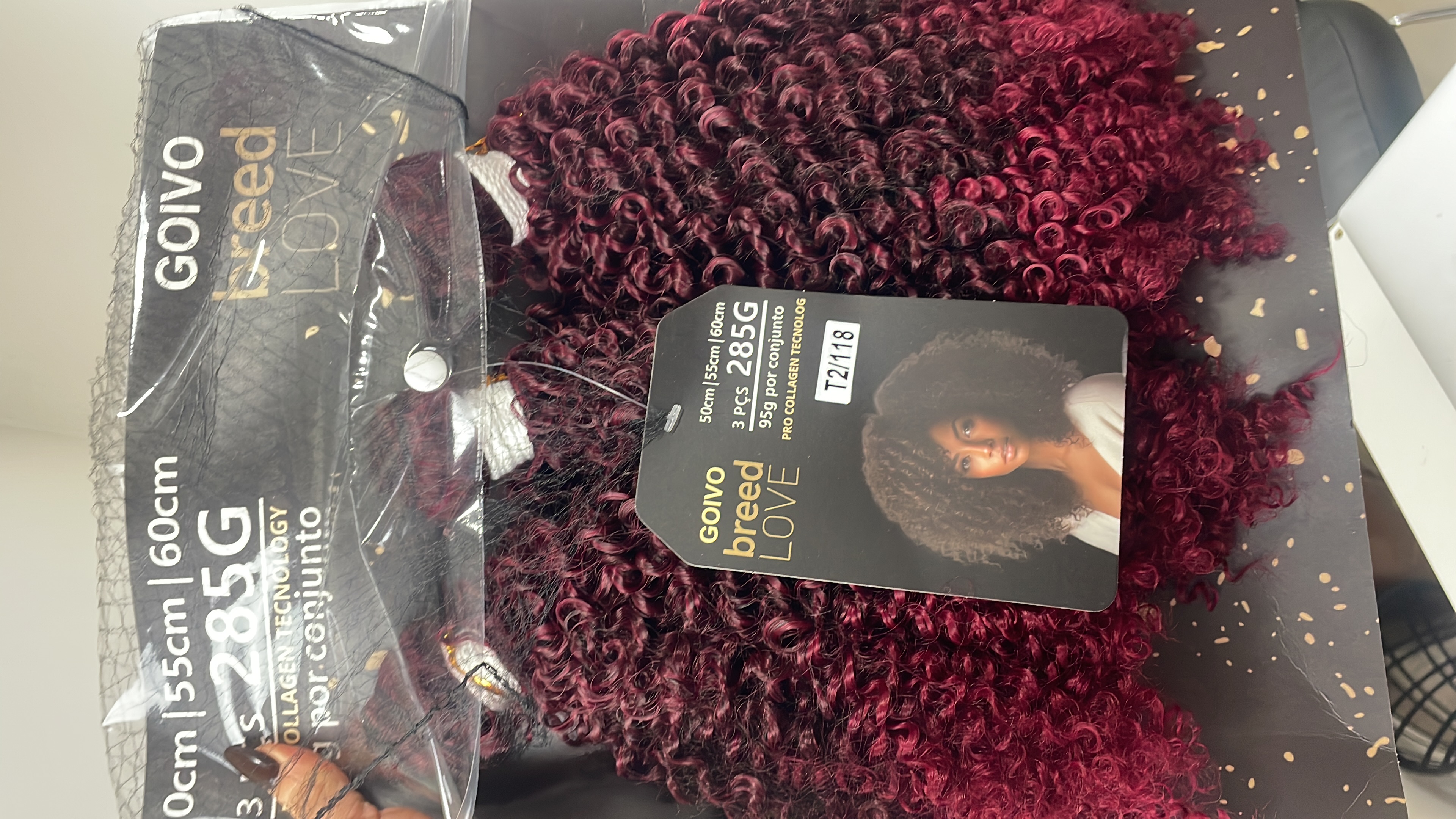 Cabelo Orgânico GoiVo Braid Love 285g