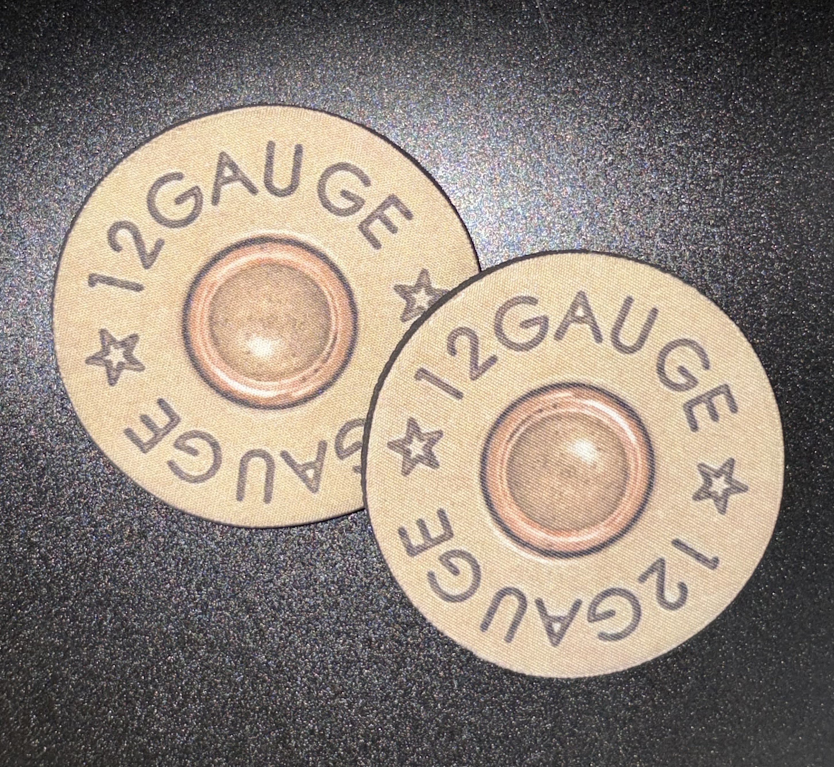 12 Gauge Shotgun Shell Coasters