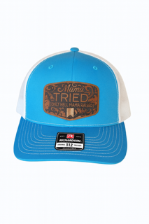 Mama Tried Blue Trucker Hat