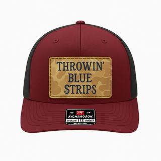 Throwin' Blue $trips Hat