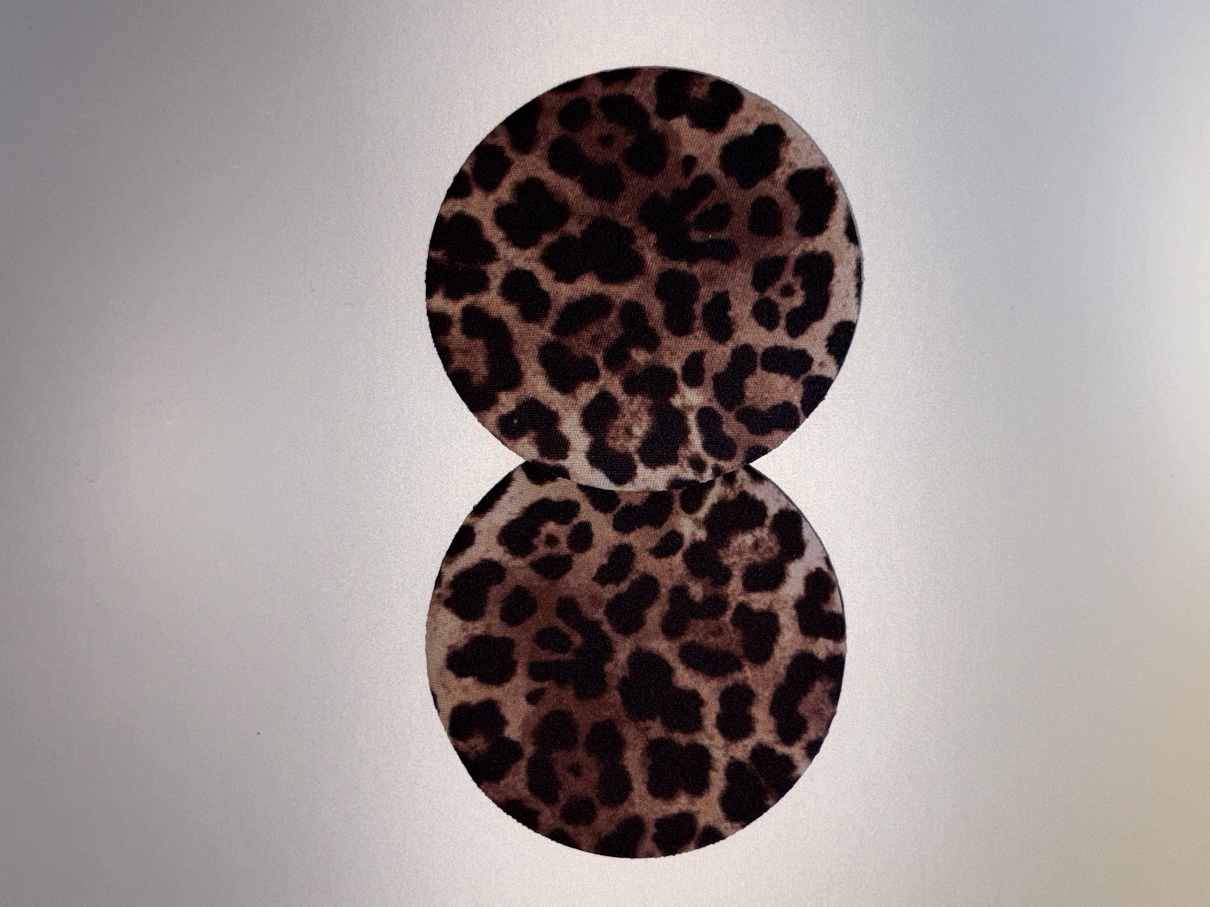 Leopard Print Coasters