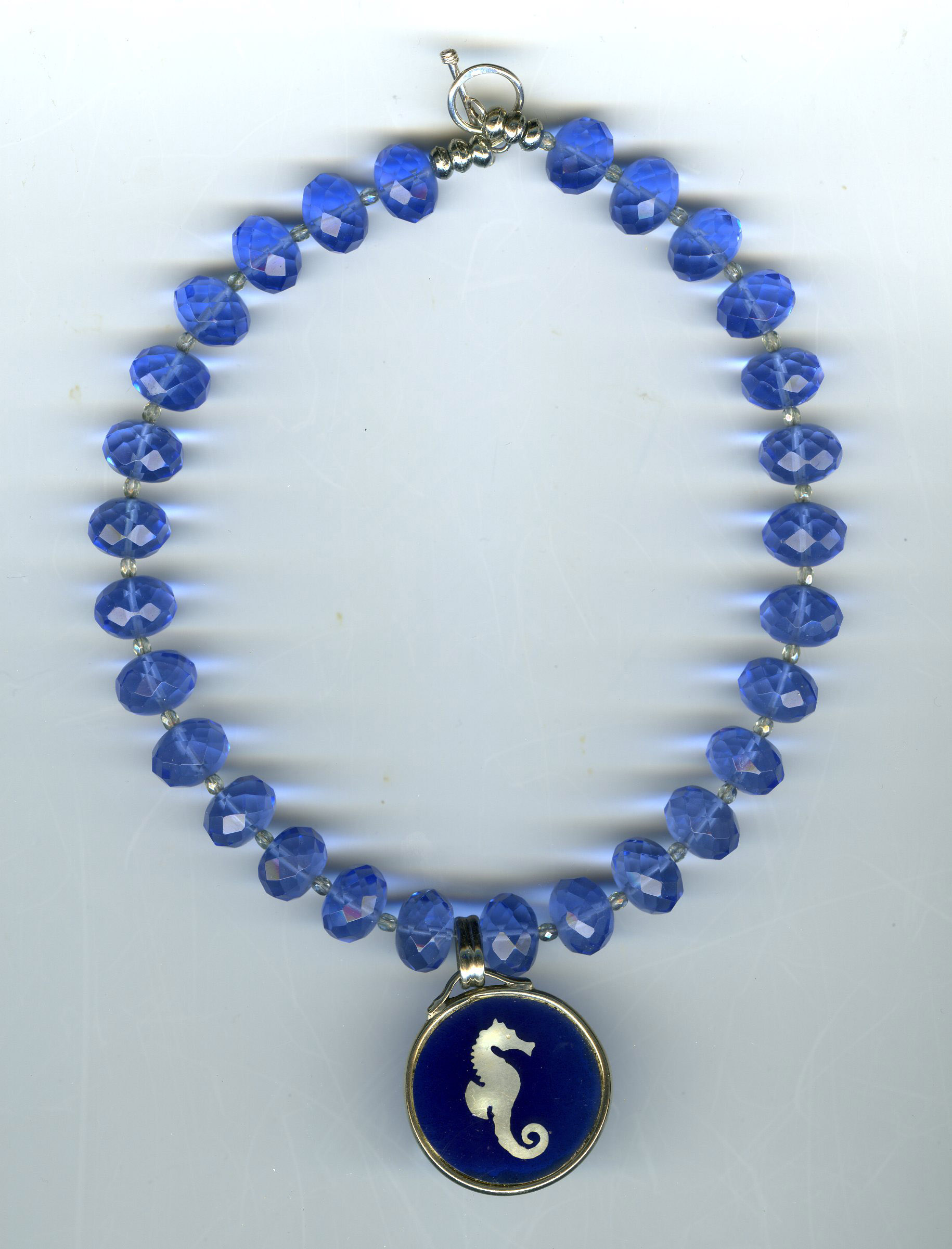 Seahorse Beaded Choker Necklace