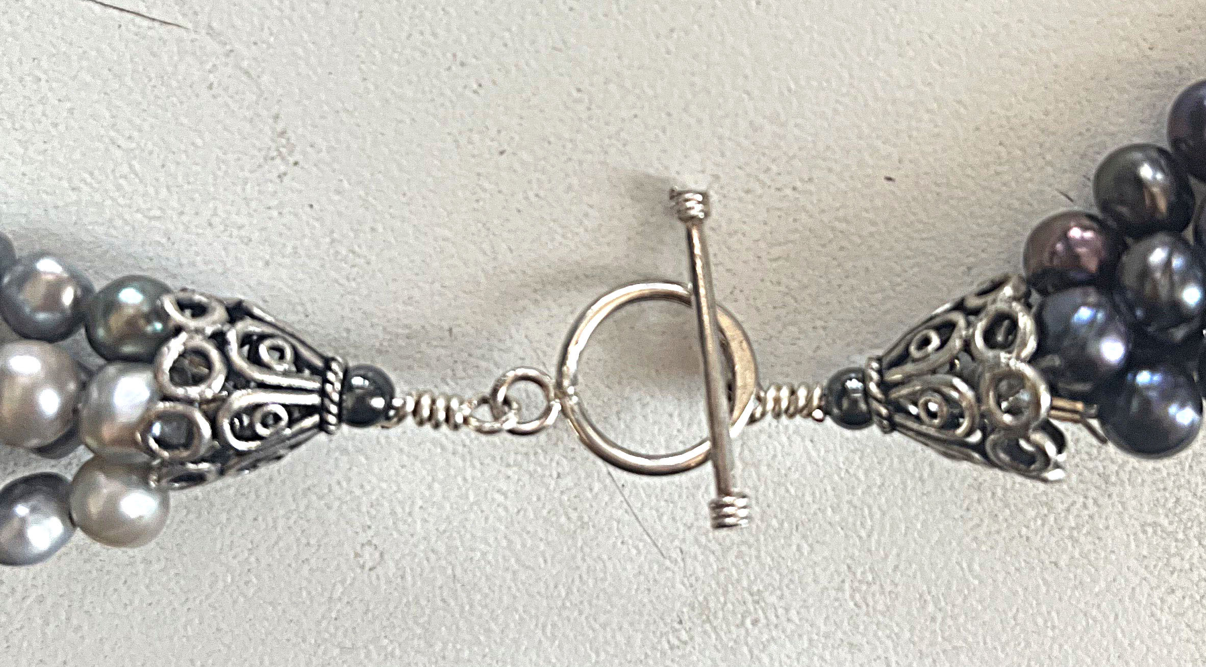 Twisted Freshwater Pearls Necklace